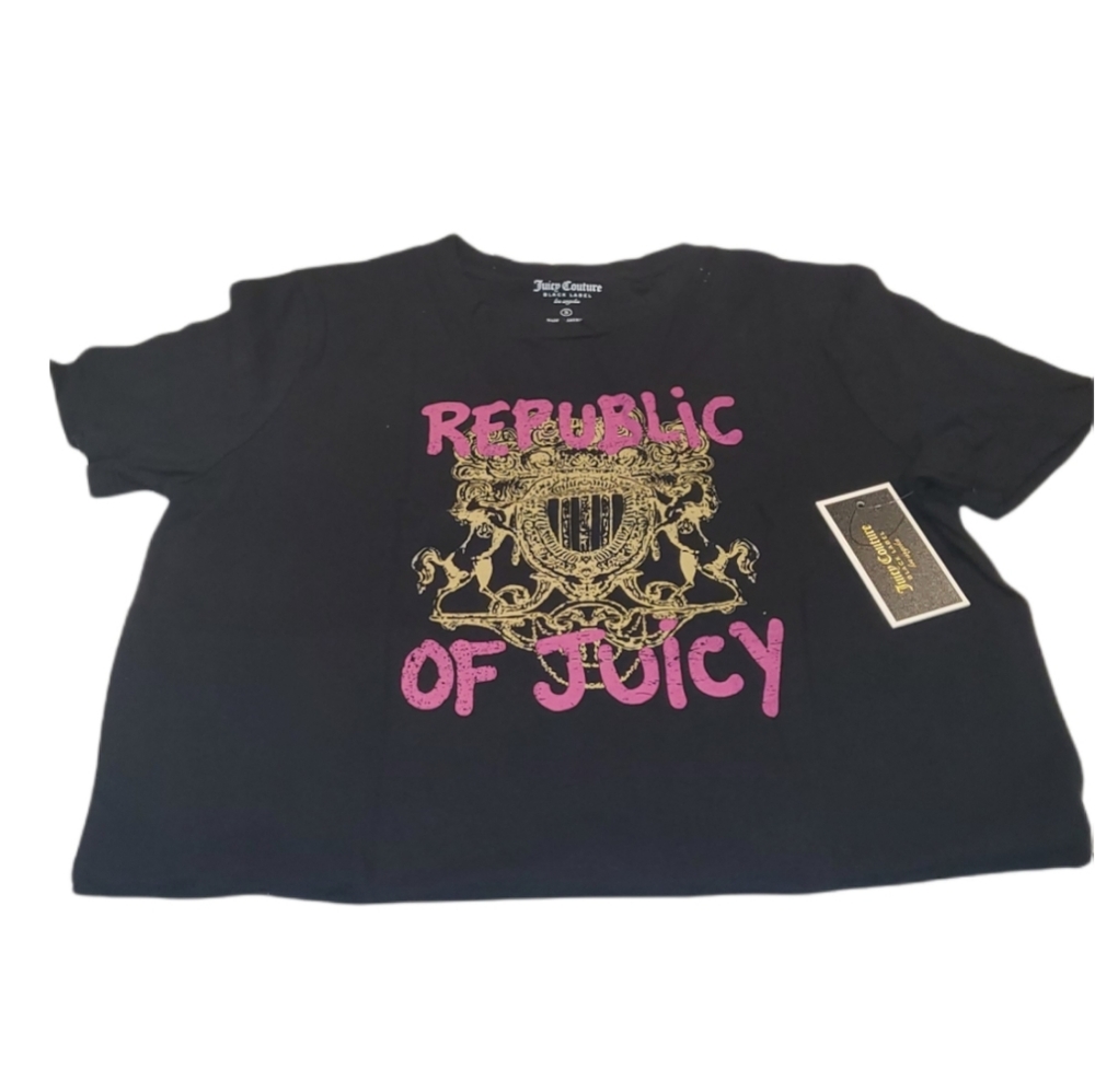Juicy Couture Black Label T-Shirt in size Small